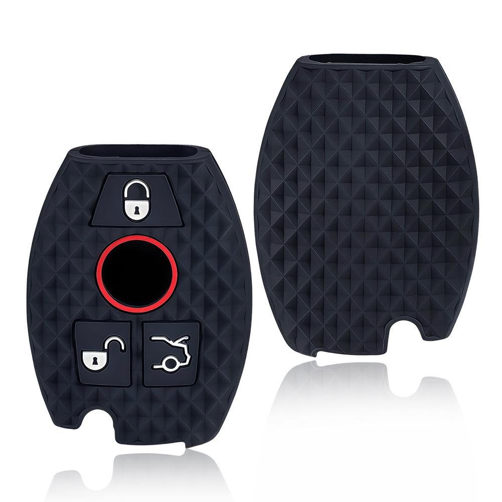 Silicone Car Samrt Key Fob Case Cover For Mercedes Benz A B C E S G Class W204 W205 W212 W213 W176 W177 Glc Cla Amg Accessories