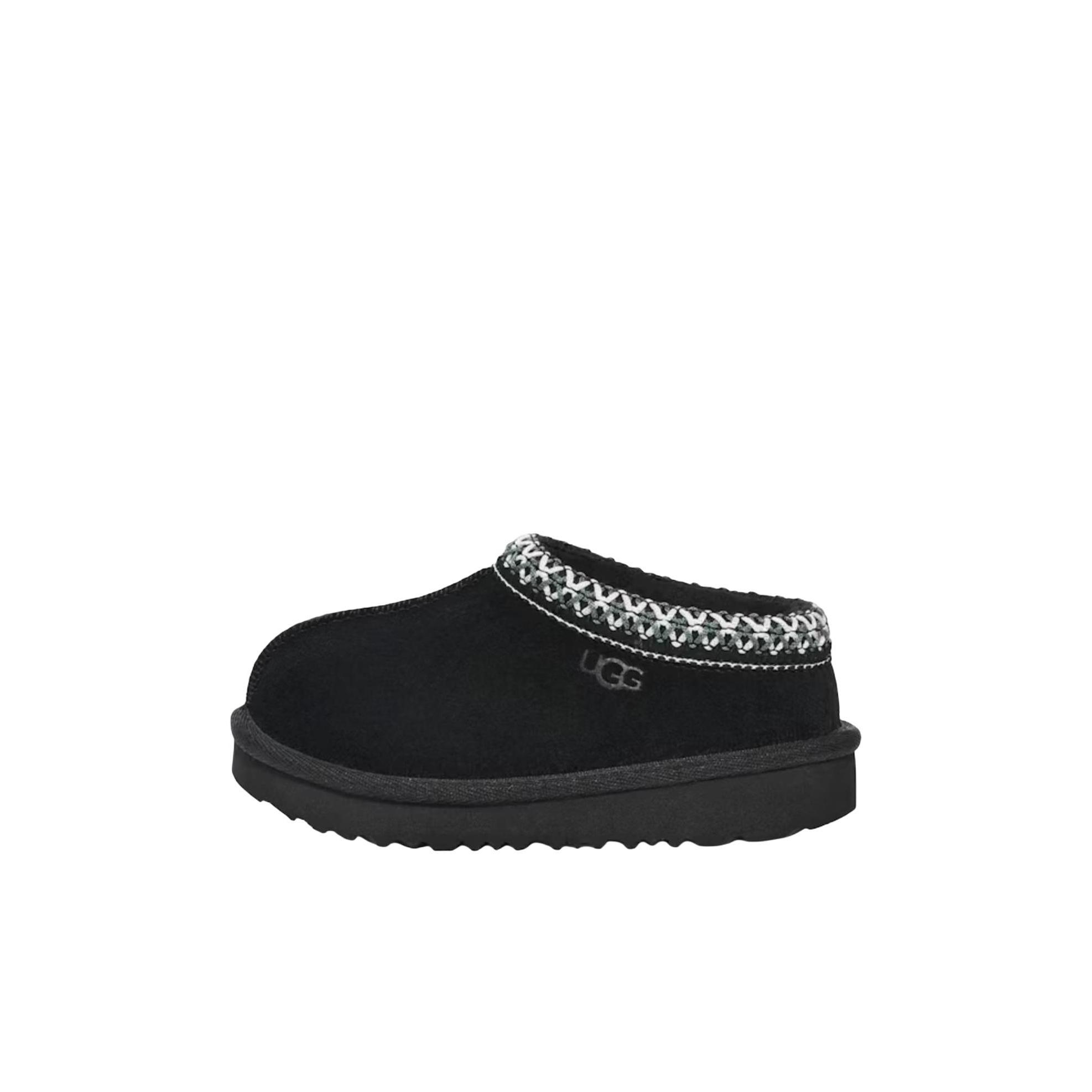 Тапочки UGG Tasman 2 для малышей, черные детские кроссовки 1019066T-BLK 23.5