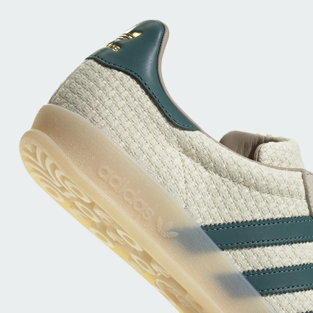 adidas Gazelle Indoor JR3837 Unisex Originals Sneakers Cream White / Preloved Teal / Wonder White
