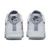 New Nike Air Force 1 Low Cut Out White Grey Black Swoosh DV3501-100