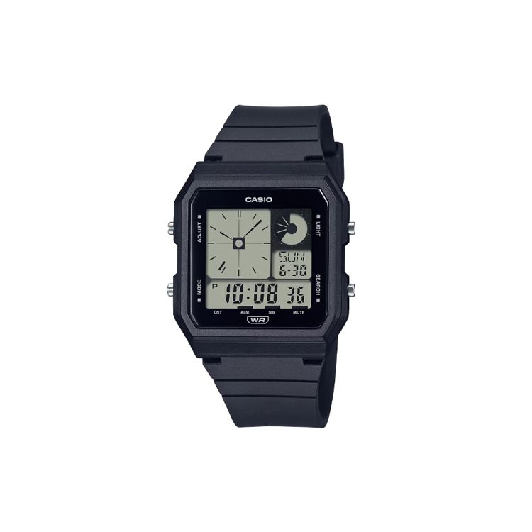 Casio Life Waterproof Quartz Movement Resin Strap Watch Unisex Watches Gray LF-20W-1AJF Gray Dial