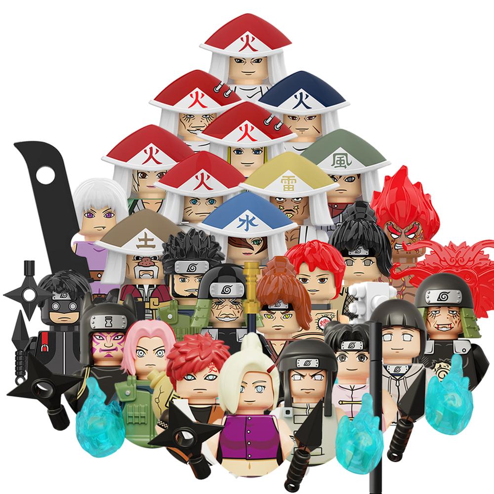 MOC Creative Anime Cartoon Bricks Dolls Compatible Model Mini Education Puzzle Assemble Action Figures Building Blocks Toys