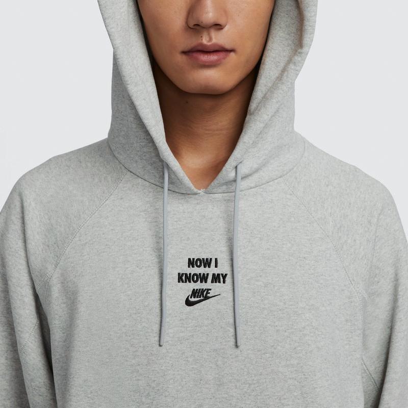 New Nike Sweatshirts Unisex Gray FZ5738-050