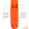 Dolphin Sound Outdoor Survival Whistle Anti Loss Clip Rescue Emergency Whistle  Outdoor Tool