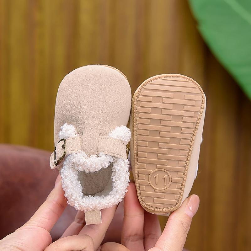 Unisex Winter Babyschuhe: Warmer Samt für Säuglinge 0-12 Monate