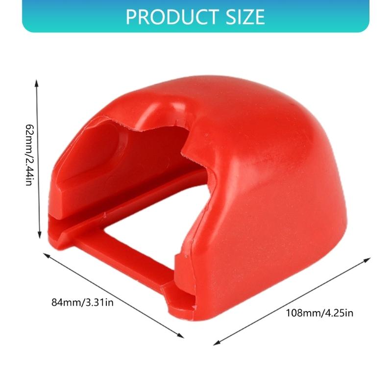 General Trailer Hitch Ball Dusts Cover Plastic Protective Cap Enhanced Visibility Designs Compatible 50mm Standard Size