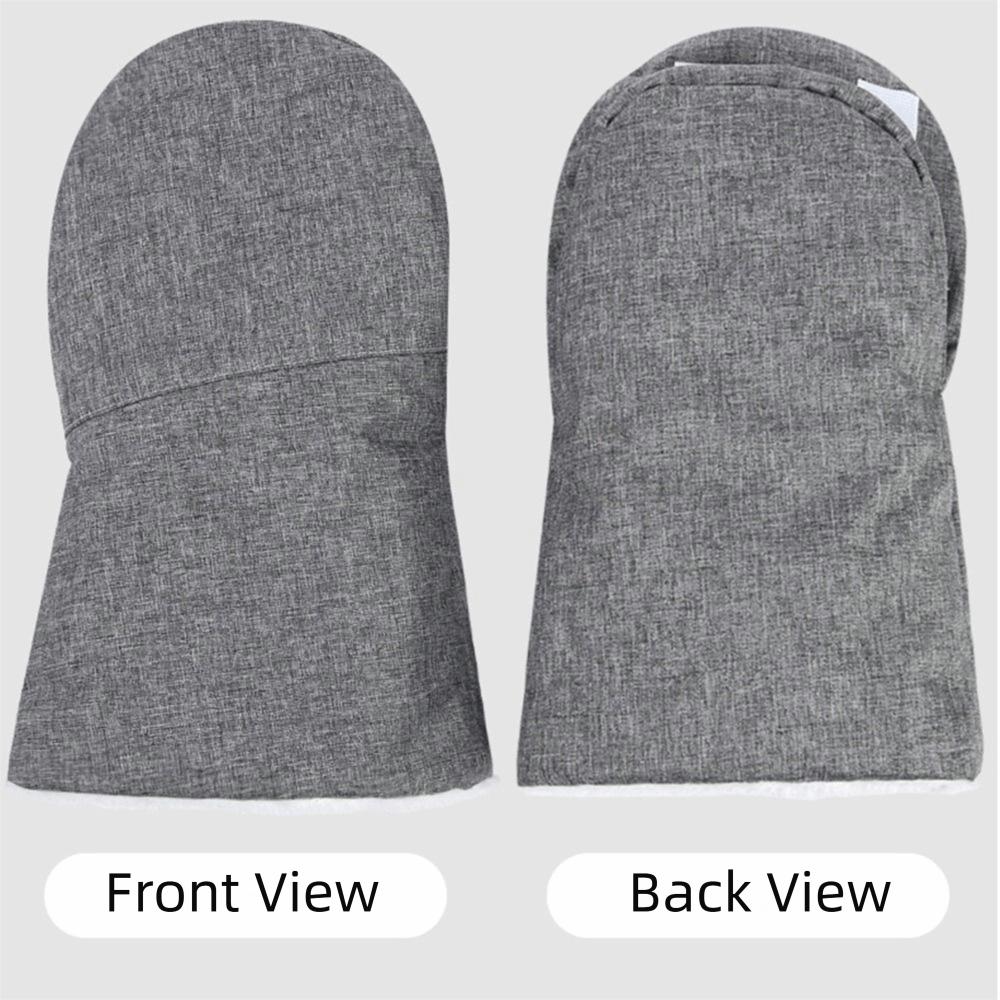Warm Fleece Lined Pushchair Mittens Waterproof Nylon Exterior Pram Hand Warmers  Shopping Trip