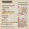 Popular Miniature Chang'an City Scenery Transparent PET Stress-Relief Stickers