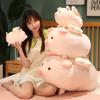 Adorable Plush Piggy Animal Toys Stuffed Soft Squishy Pig Pillow Kawaii Angel Pig Sofa Cushion for Children Girls Gifts