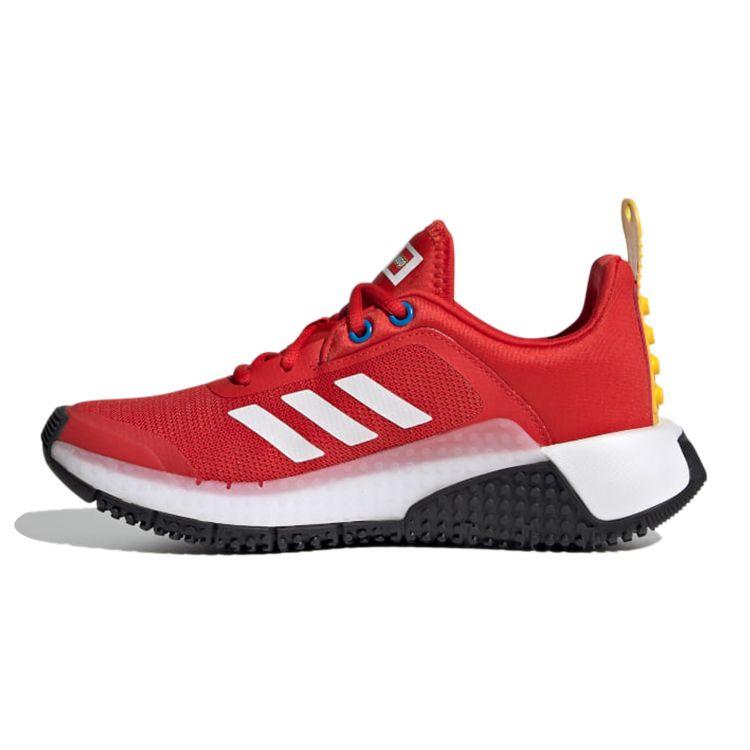 

Adidas LEGO x Sport Big Kid Red Kids Кроссовки Cloud-White Equipment-Yellow FX2865