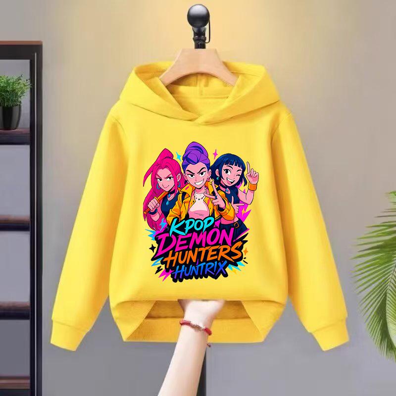 Kpop Witch Hunt Children's clothing, including men's and women's spring and autumn hoodies and fashionable sweatshirts 2025yeas