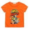 Wild Kratts T-shirt Bambino 100% Cotone Stampa Cartoni Animati T-shirt 2-12A Carine Ragazze Freschi Ragazzi Manica Corta Bambini Girocollo Top Estate