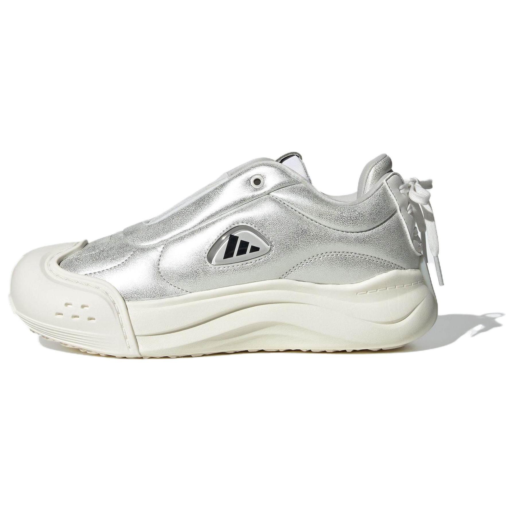 

Adidas MAXXCOURT FOS Anti Slip Wear Resistant Low Top Casual Shoes Women s Silver White Sneakers JQ8909 36⅔