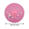 Vintage Chinese Oiled Paper Umbrella for Costumes Photography Bridesmaids Party Scenery Dance Props Wedding Decor Wooden Handle