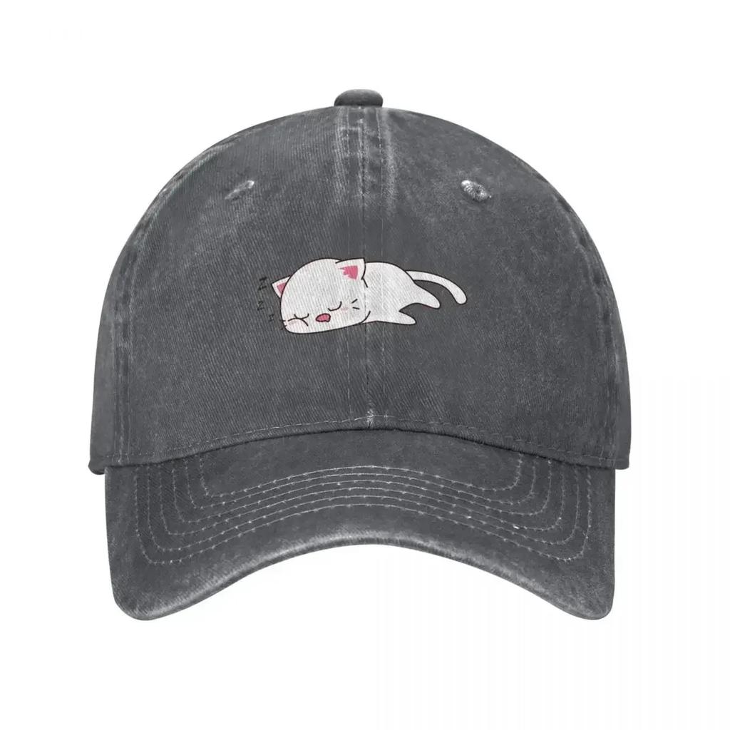 Sleepy Cat Baseball Cap Fishing cap sun caps Hip Hop Women Hats Men's