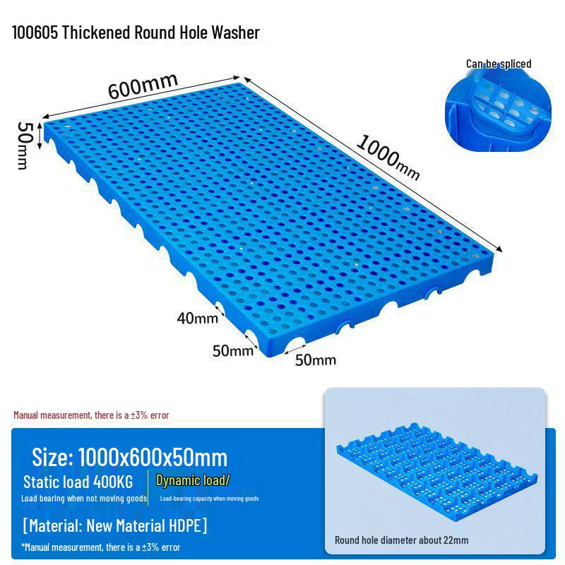Waterproof Moisture-Proof Pallet Mat for Forklift and Washing Machine