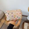 Nischen-Tasche Damen neue kleine Umhängetasche Retro quadratische Tasche modisch vielseitig breiter Schultergurt Messenger Bag Hüft-Brusttasche