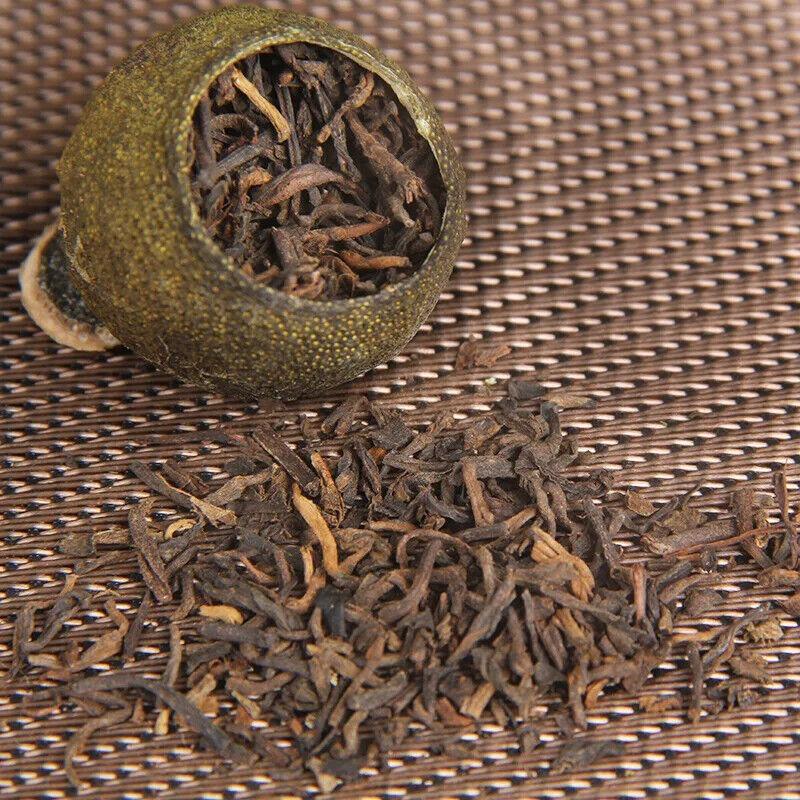 5-year Palace Tea Xinhui Old Tree Sun-dried Small Green Tangerine Pu'er Tea
