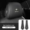 Hub Caps 2PC Car Headrest Protector Breathable Seat Cover For Alfa Romeo Giulia Stelvio Giulietta 156 159 147 Mito Tonale Brera CVR1