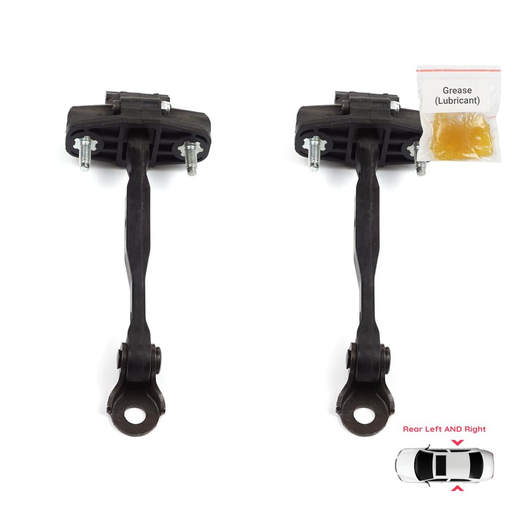 BDP1235-1 2 Pieces Rear Door Hinge Stop Check Strap Limiter for Vauxhall Opel Astra K B16 Crossland X Cruze 2016-2019 Buick Verano 13456270
