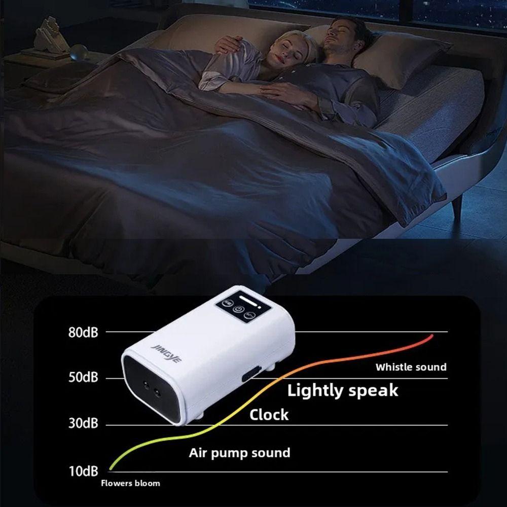 1,5/3/3,5W Aquarium-Luftpumpe USB Wiederaufladbar Geräuscharm Doppelzweck-Luftpumpe Leise Lithium-Batterie Aquarium-Sauerstoffpumpe