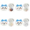 Hachiware Mirror-equipped Eyeshadow Palette Glitter CW46273 Chiikawa Cute Affordable Makeup Eye Makeup Highlight Korean Makeup Matte Glitter