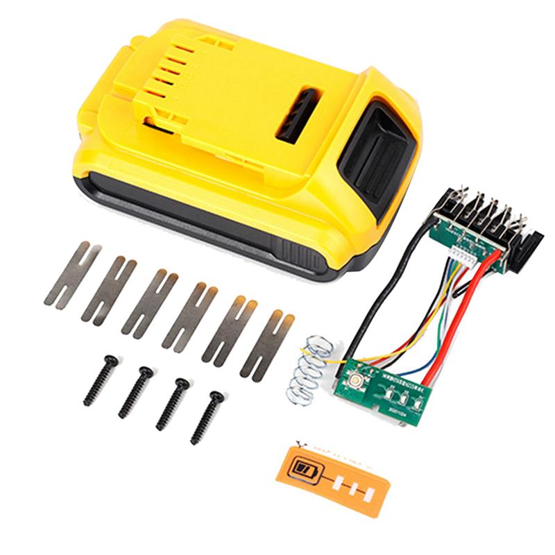 A96I-3X Battery Plastic Case+18650 Lithium Battery Protective Board For 5-Cell Battery Tool Battery Case Kit