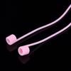 Earphone Holder - Apple - Airpods - Fluorescent Silicone - Pink - Anti-Loss