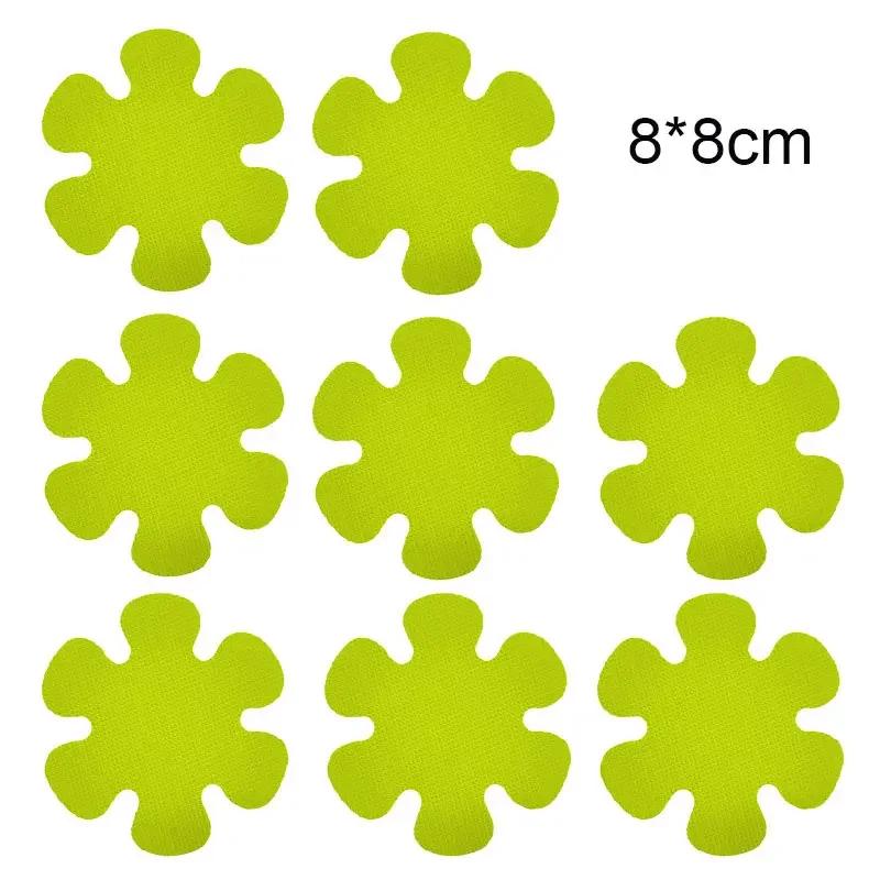 6/12/20PCS Anti Slip Bathtub Stickers Waterproof Flower Shaped Self-Adhesive Safety Shower Anti-Slip Appliques for Home Bathroom