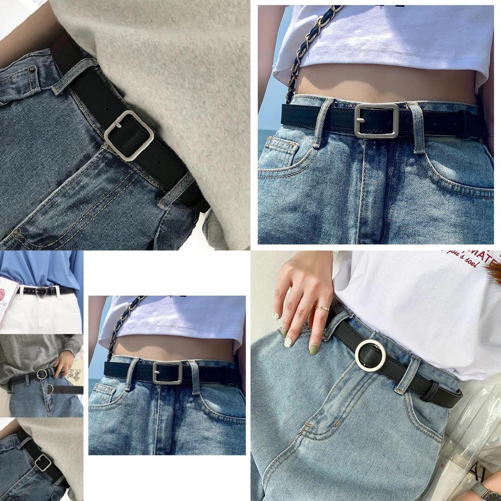 Versatile Pu Chic Belt With Unique Buckle Designs Ideal For Modern Fashion Enthusiasts