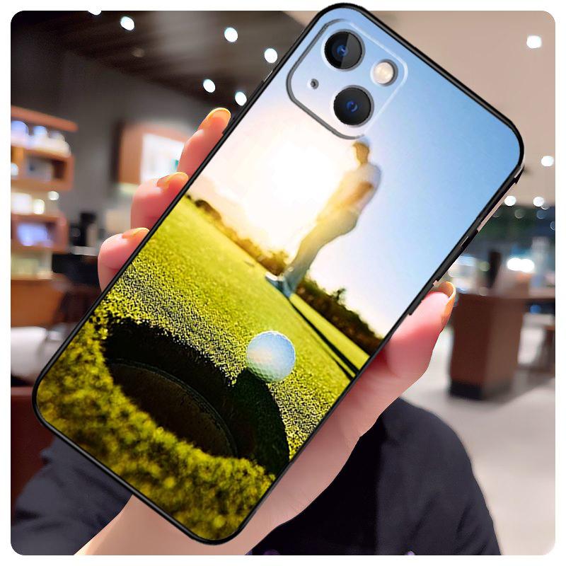 Golf Course Field Case For iPhone 13 Pro Max 16 15 11 12 14 17 Pro Max mini 15 16 Plus 16e 17 Air Phone Cover