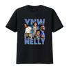 Vintage s Hip Hop Streetwear YNW Melly Rapper Print Casual T Shirt vintage Washed Slightly Unisex Top For Everyday Wear