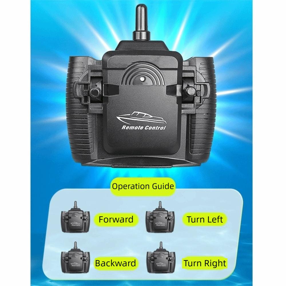 Waterproof Remote Control Boat Toy High Speed Electric Boat Toy Racing Boat Toy  Outdoor Toys