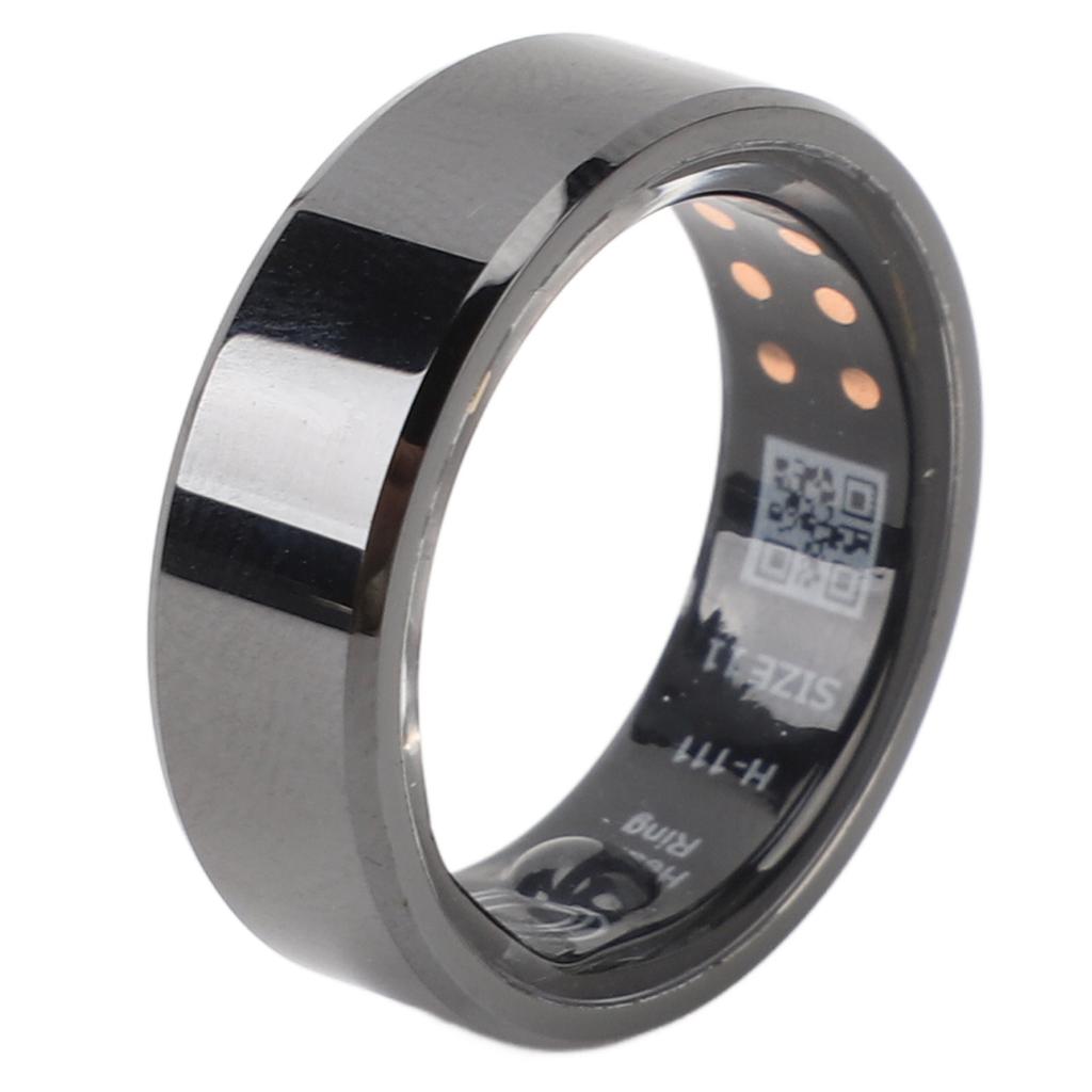 Smart Ring Step Counter Sleep Quality Monitoring Ring Wireless Charging Sports Health Tracker Built in Battery Size 8