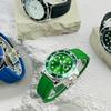 JYL Men's Watch Sports Magnifier Calendar Silicone Strap