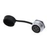WEIPU SF20 SF2010/P SF2012/S Waterproof 2 3 4 5 6 7 8 9 12 15 Pin Industrial Power  Aviation Connector M20 Rear Nut Seat IP67