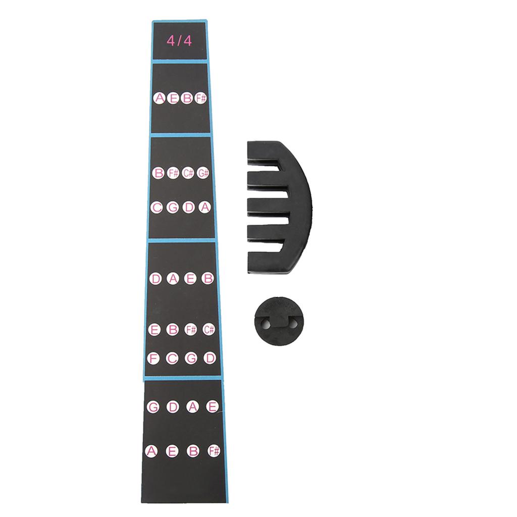 Volume Control Mute Silencer Fingerboard Five Claw Round Mute Violin Accessories Set Kit
