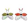 Ladybirds Wing with Headwear Insect Wing Bees Wing Bees Headpiece Halloween Wing for Insect Themed Parties
