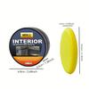 Auto Interior Repair Gel – Erase Scratches, Restore Shine, Protect Leather/Plastic, UV Resistant, Easy Use, Durable Finish