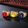 2026 Schmuck, Personalisierte Mode und Schlichtheit, Europäischer und Amerikanischer Gold Edelstein Schmuck Zubehör Ring