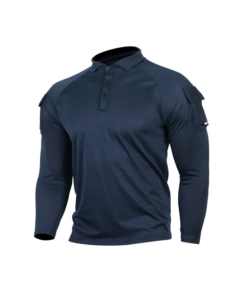 Millibeulo [Steel Troops X Millibro] Armor Tactical Long Sleeve Collared T-Shirt (Type A)