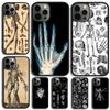 Human Anatomy Phone Case For Apple iPhone 17 Air Pro Max Plus Coque For iPhone 17 Air 14 15 16 13 12 Max Cover