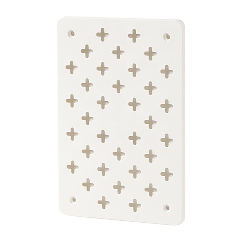 Tool Release Assembly Plastic Grid Board Space Saving Vertical Organizers For Kitchen Bathroom Decors