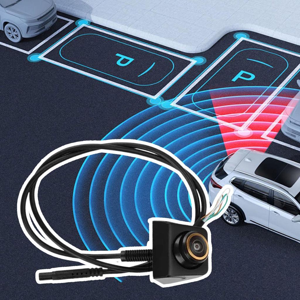 Reverse Camera Car Backup Camera Fisheye Lens 720p Night Vision Reversing For Safety Vehicle Auto Rv Bike Trailers Traffic