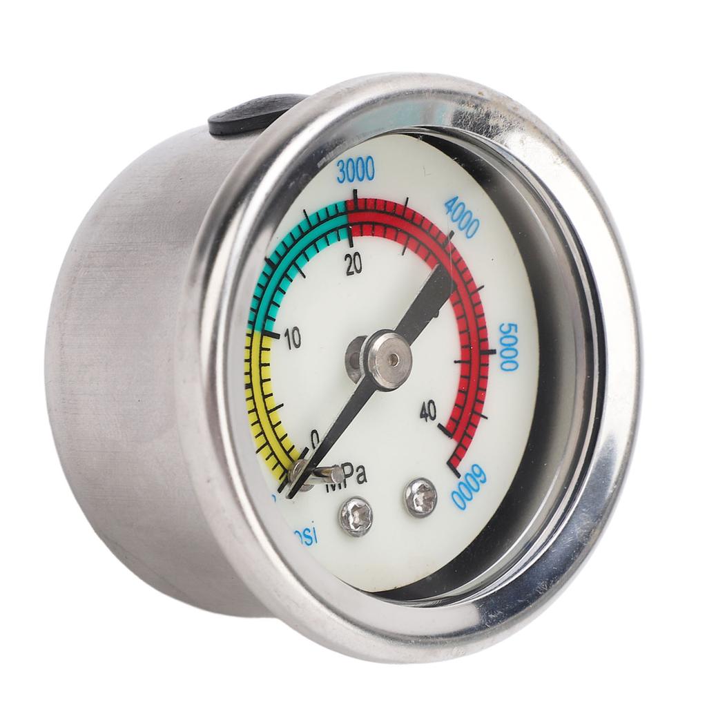 Air Pump Pressure Gauge Stainless Steel Multifunctional Tank Cylinder Air Pressure Tester