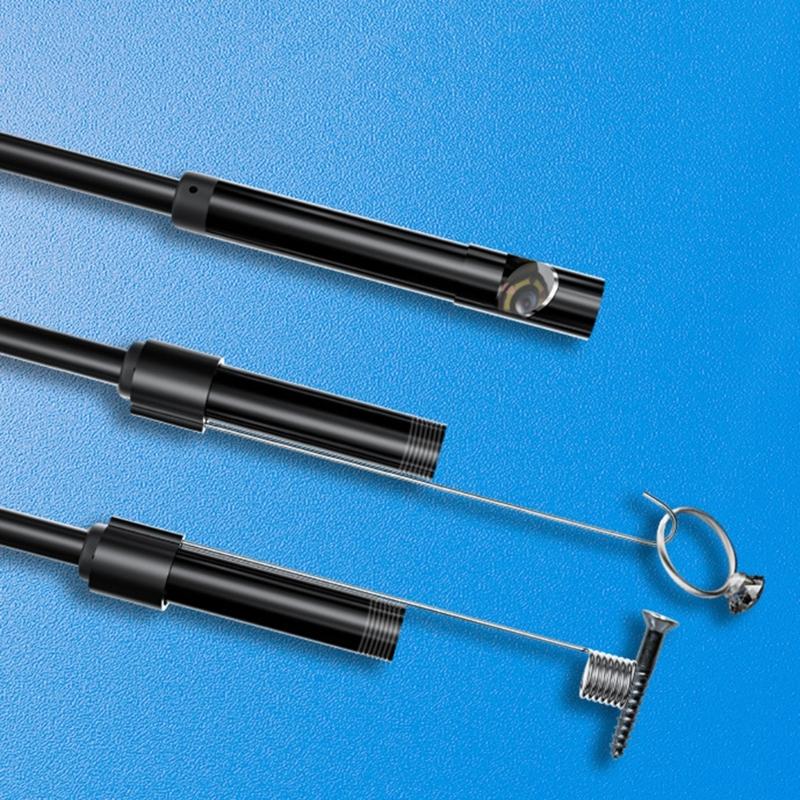 Inspection Camera Endoscope with LED Light IP67 Waterproof Camera for Auto Inspection Industry Borescope Scope Camera