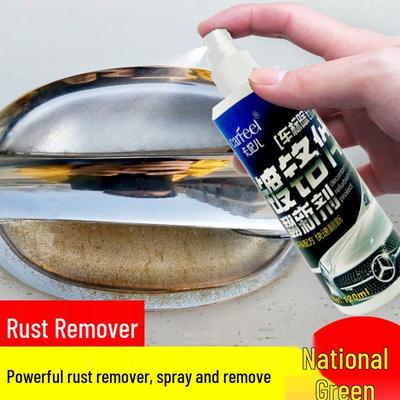 Rust Remover for Metal Auto Parts: Emblems, Door Handles, Chrome Refurbisher & Cleaner