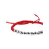 2024 Fashion Ornament 999 Sterling Silver Red Rope Male and Female Baby Year of Fate Bracelet Carrying Strap Perfect Adjustable