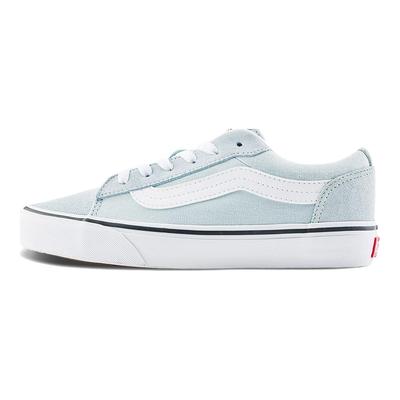 Vero LS Lona Cómodas Versátiles Zapatillas de Skate de Caña Baja para Mujer Azul Claro VN000VA3FOA