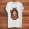 ONI Spicy Ramen,Funny Nihon Yokai Vintage TShirt,Men White Casual Homme Short Sleeve T-shirt,Un